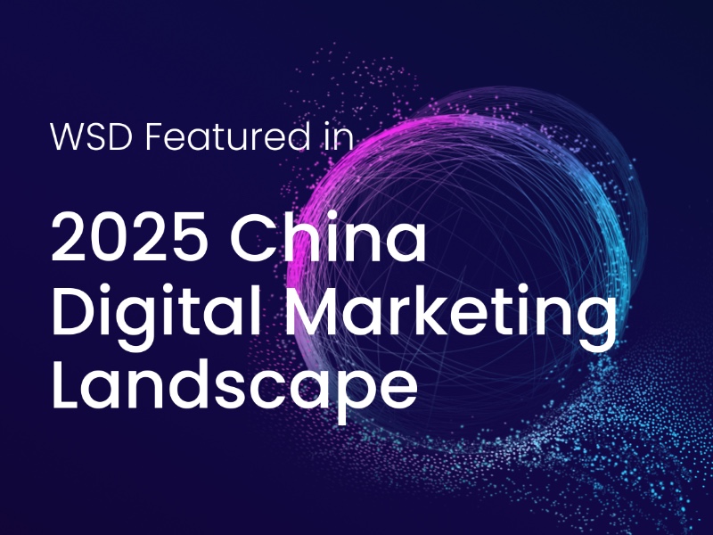 WSD Featured in China Digital Marketing Landscape
